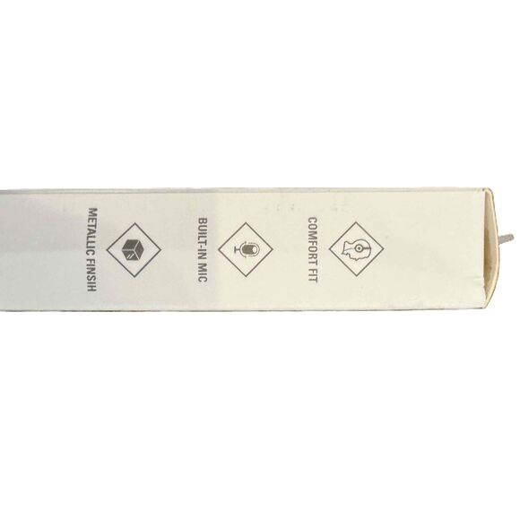 New Polaroid Metallic Dynamic Audio Comfort Fit Earbuds With Mic Red - Picture 3 of 3